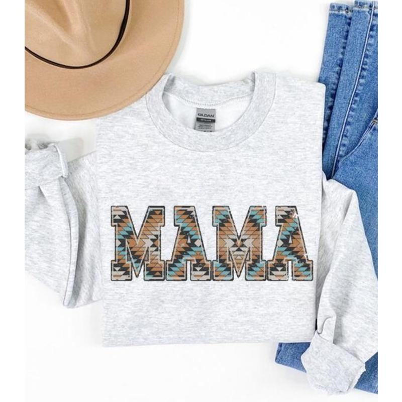 Aztec Mama Sweatshirt, Stylish and Comfortable, Perfect for Everyday Wear T-Shirts, Hoodie | WearSparks.com