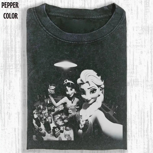 BAD PRINCESS SHIRT, VINTAGE Movies T-Shirt, Funny Graphic Tees, Vintage Men's Top