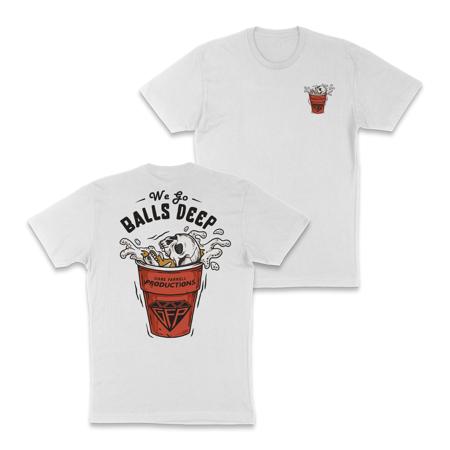 BALLS DEEP TEE Hoodie, Sweatshirt | WearSparks.com
