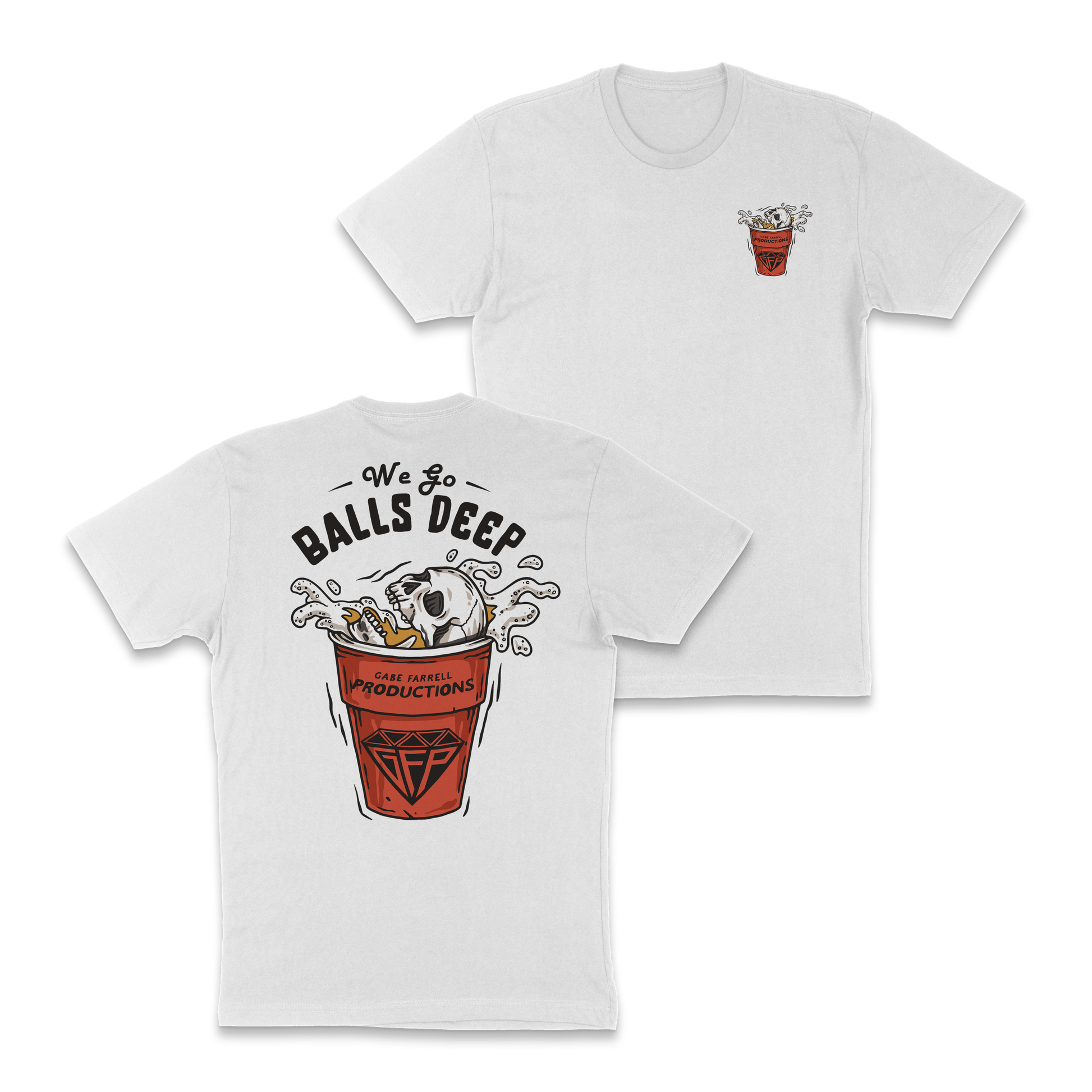 BALLS DEEP TEE Hoodie, Sweatshirt | WearSparks.com