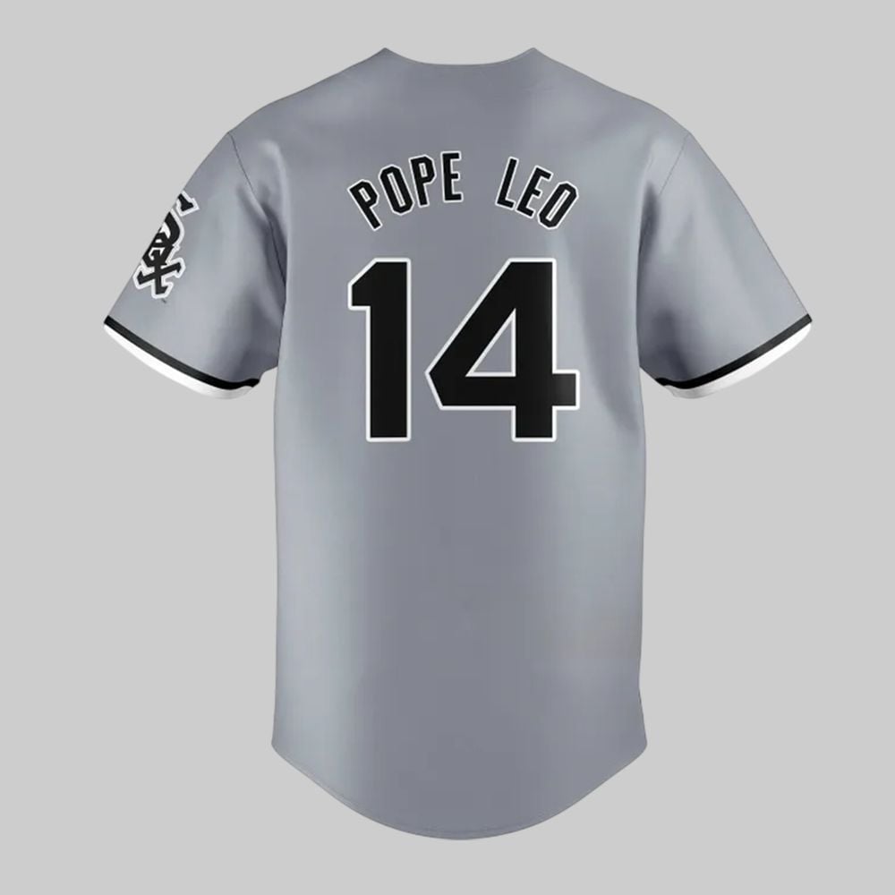 2025 White Sox Pope Leo XIV Baseball Jersey - Grishko.com T-Shirts, Hoodie, Sweatshirt | WearSparks.com (Image 3)