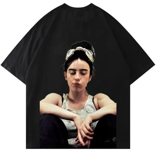 BBillieee Eilishhh Graphic T Shirt, Fan Merch, High Quality Premium Tee Hoodie, Sweatshirt | WearSparks.com