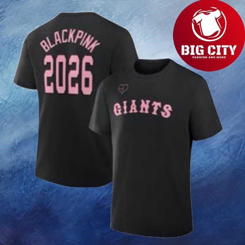 BLACKPINK X Yomiuri Giants World Tour In Tokyo On January 16 2026 Two Sided Shirt