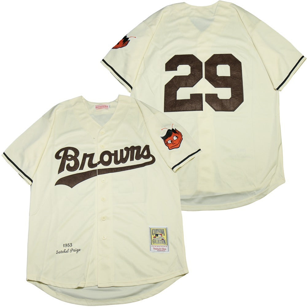 BROWNS 29 Off-White 1953 Retro