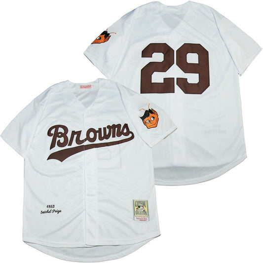 BROWNS 29 White 1953 Retro