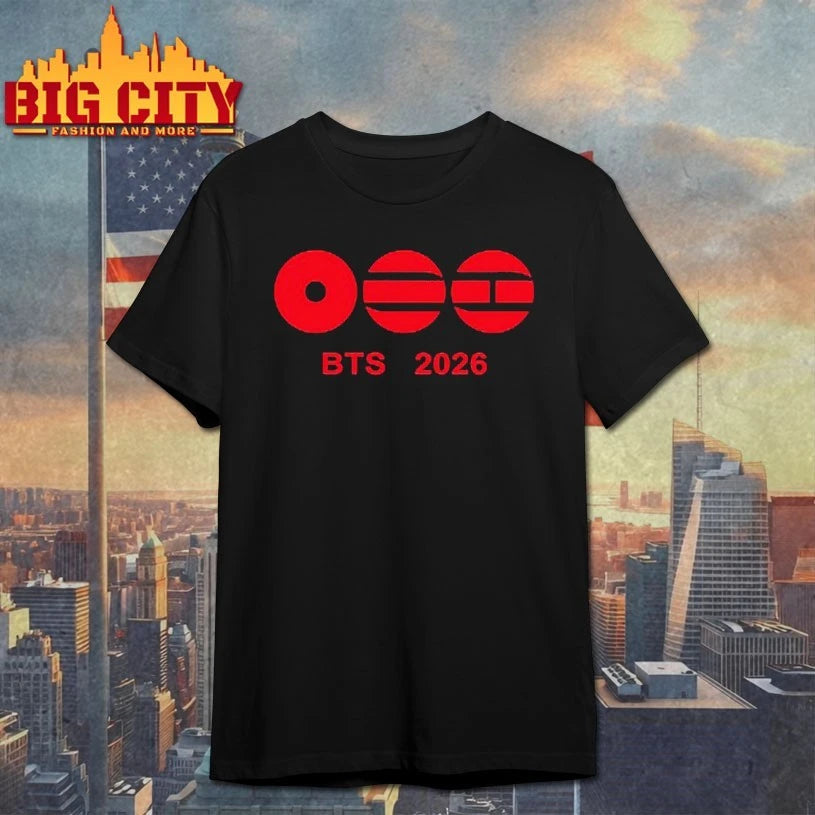 BTS 2026 comeback logo shirt