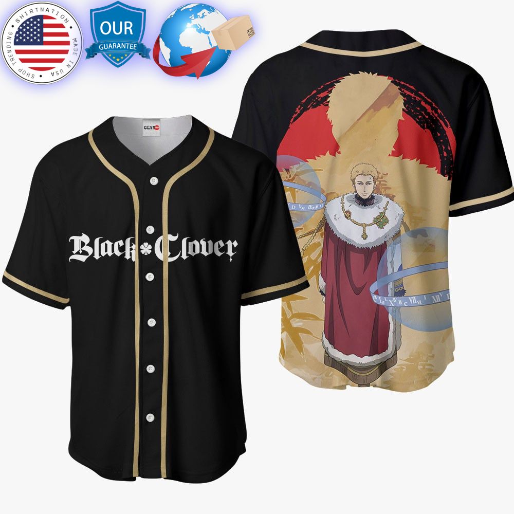 HOT Black Clover Julius Nova Chrono Baseball Jersey
