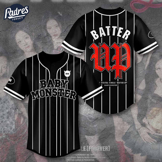 BabyMonster Girl Group Baseball Jersey Outfit - Padres Jersey Oasis: Elevate Your Baseball Style Game T-Shirts, Hoodie,...