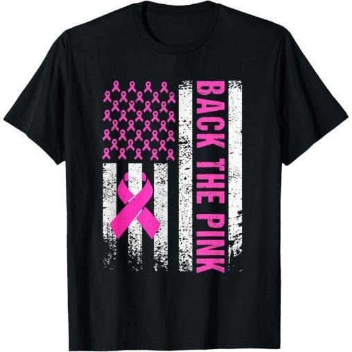 Back The Pink Breast Cancer Awareness Flag Toddler Men T-Shirt Made in USA Hoodie, Sweatshirt | WearSparks.com
