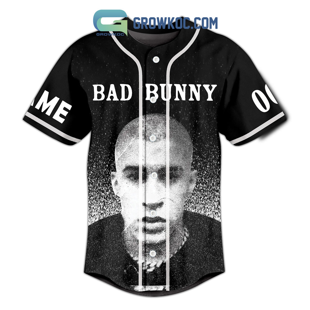 Bad Bunny The Most Wanted Tour Personalized Baseball Jersey