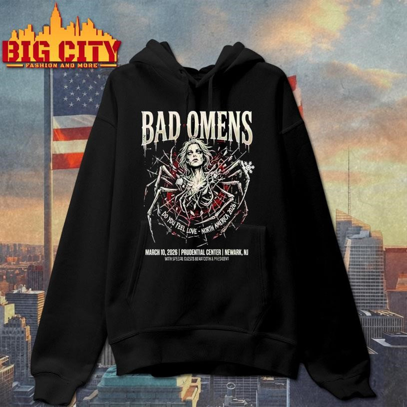 Bad Omens Do You Feel Love North America 2026 Event Shirt