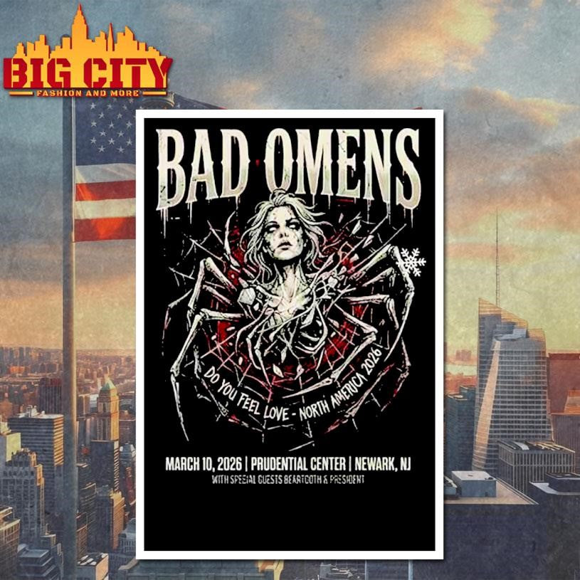 Bad Omens Do You Feel Love North America 2026 Event Shirt