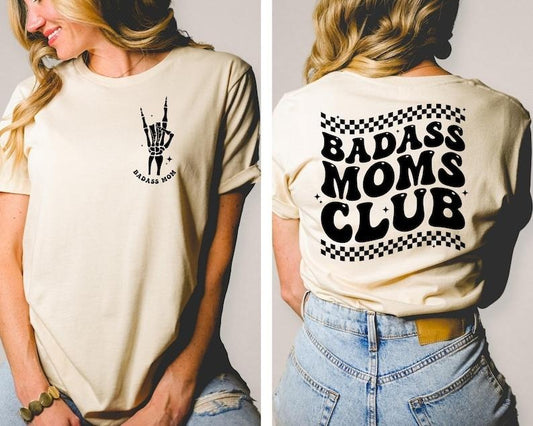 Badasss Moms Club Shirt, Badass Mom Shirt, Funny Mother's Day Shirt, Mother's Day Gift, Moms  T-shirt, sweater and Hoodie...
