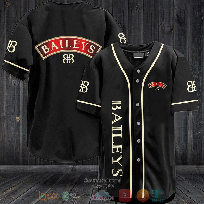 Baileys Original Irish Cream black Baseball shirt