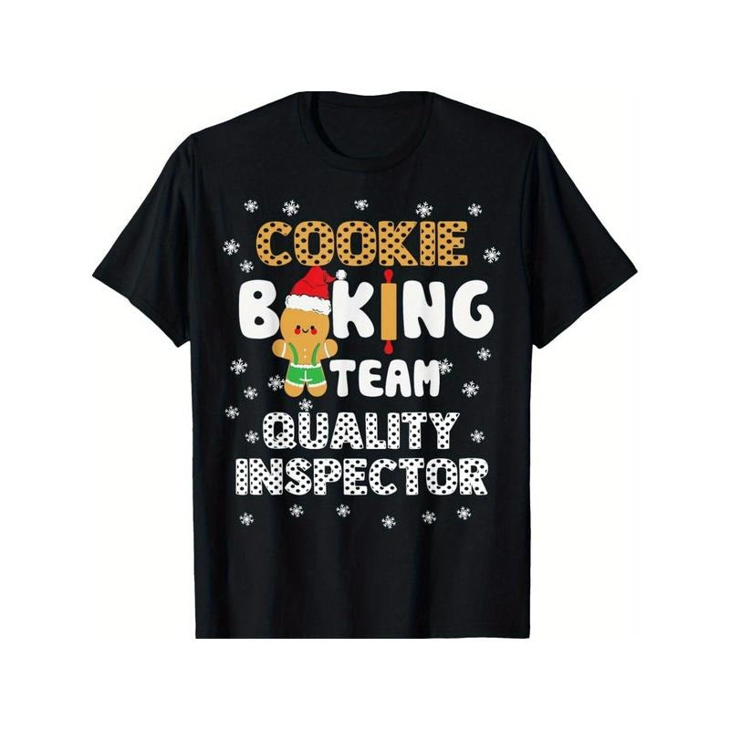 Bake Squad Christmas Baking Crew Team Tester Cookie Baking T-Shirt for Men Women, Christmas Halloween New year...