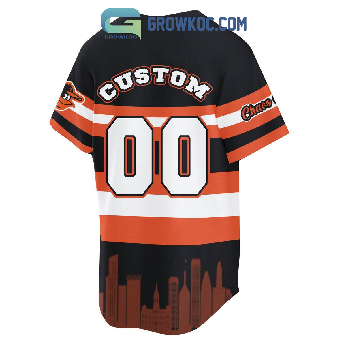Baltimore Oriloes MLB Home Kit Personalized Baseball Jersey