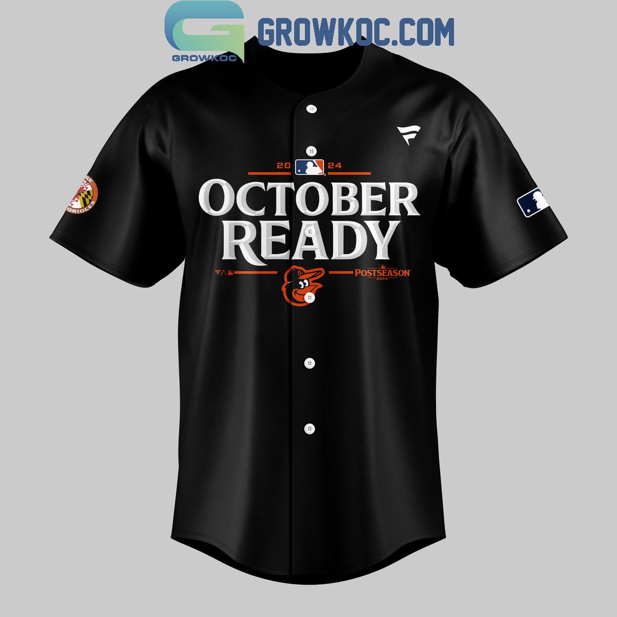 Baltimore Orioles Postseason 2024 Ready Baseball Jersey
