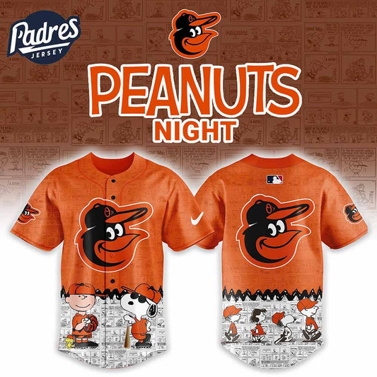 Baltimore Orioles x Peanuts 75th Anniversary Baseball Jersey - Padres Jersey Oasis: Elevate Your Baseball Style Game...