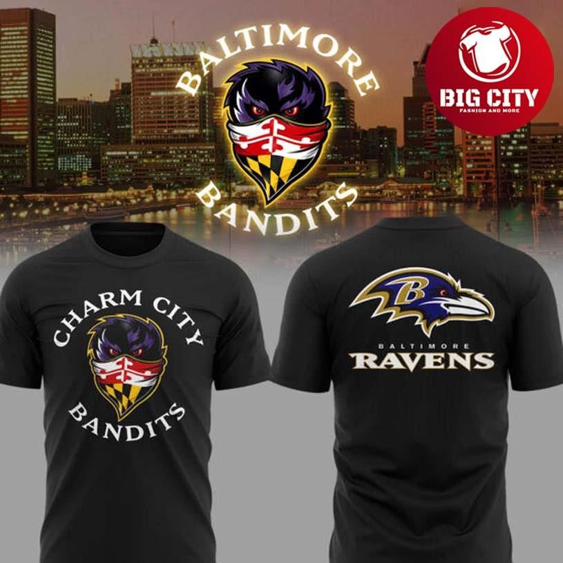Baltimore Ravens Bandits 2026 Two Sided Shirt