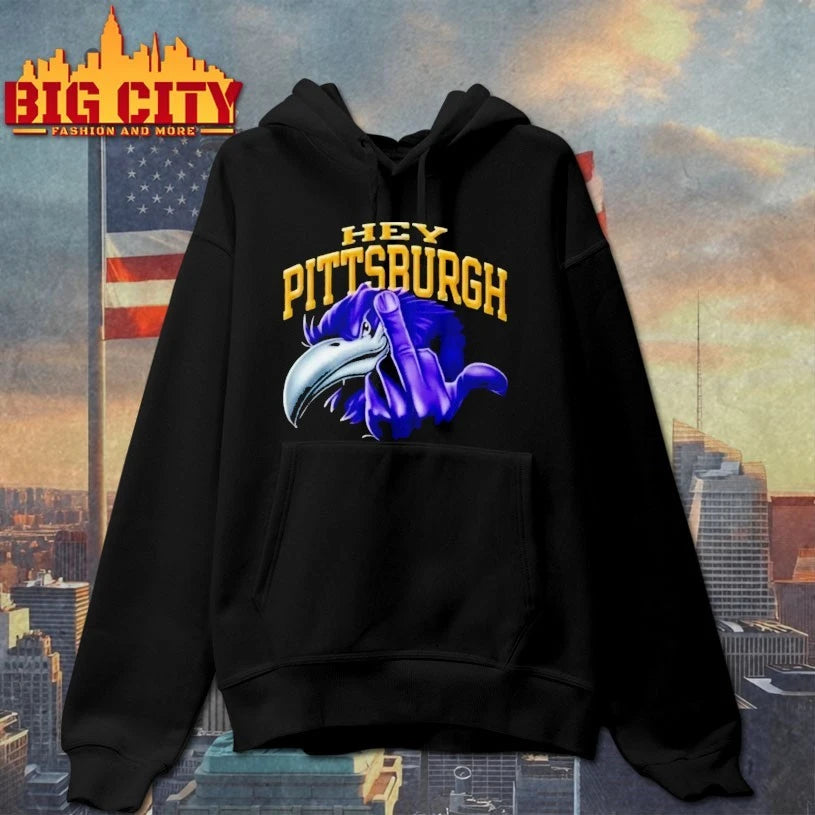 Baltimore Ravens Hey Pittsburgh Middle Finger 2026 shirt