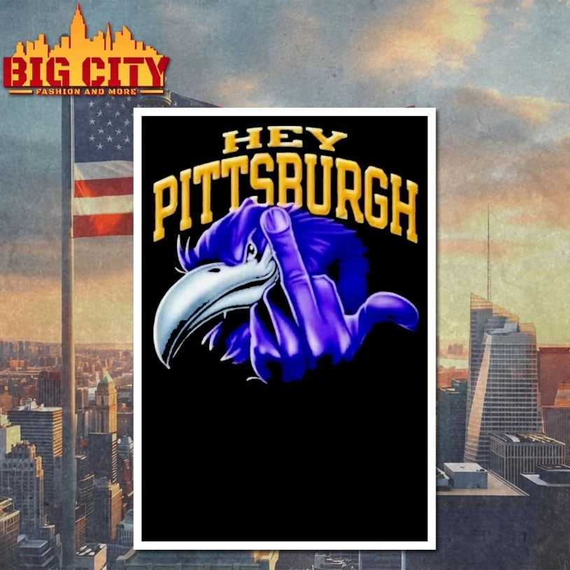 Baltimore Ravens Hey Pittsburgh Middle Finger 2026 shirt
