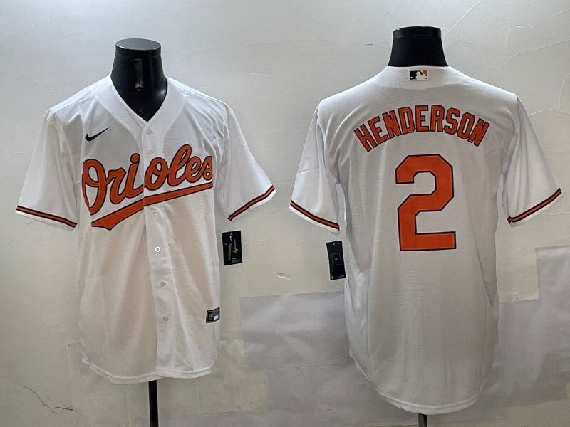 Baltimore Orioles #2 Gunnar Henderson Orioles Adult Style 1