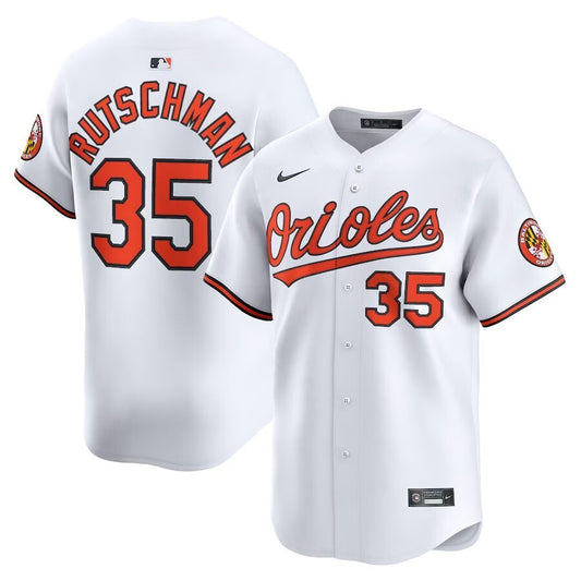 Baltimore Orioles #35 Adley Rutschman Home Limited Player Jersey - White