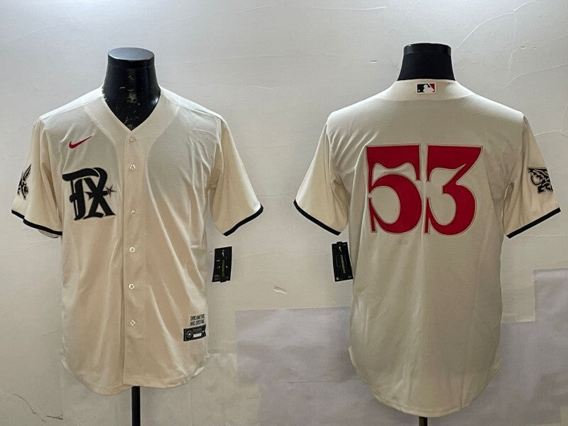 Baltimore Orioles #53 Adolis Garcia Rangers City Adult