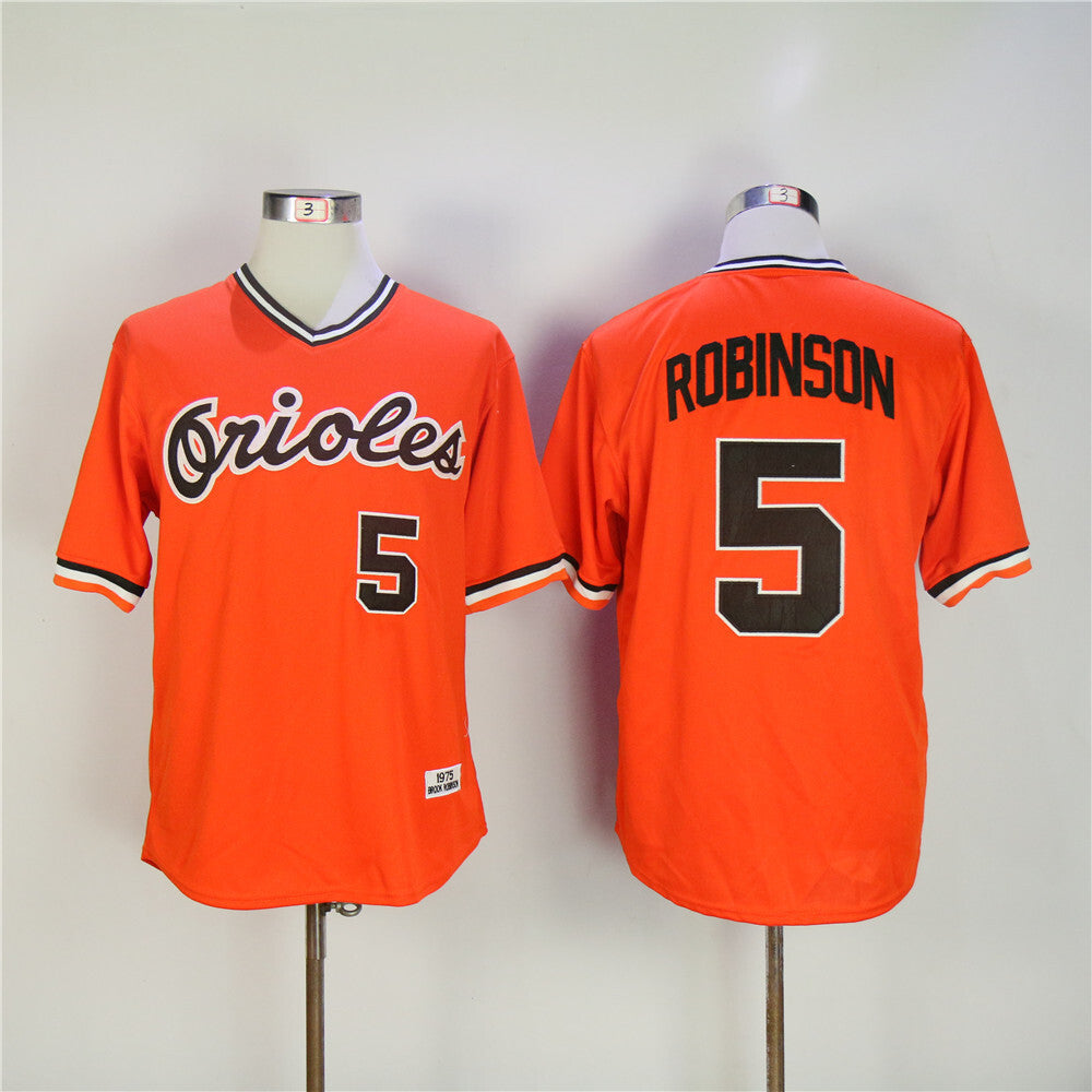 Baltimore Orioles #5 Orioles 5 Orange Retro