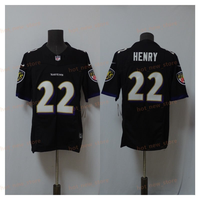 Baltimore Ravens #22 Derrick Henry Ravens 3 Edition Style 3