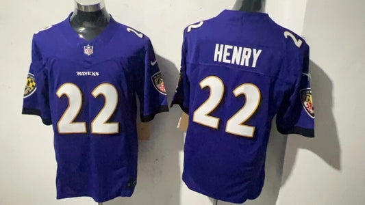 Baltimore Ravens #22 Derrick Henry Style 1
