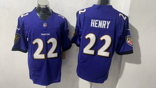 Baltimore Ravens #22 Derrick Henry Style 2