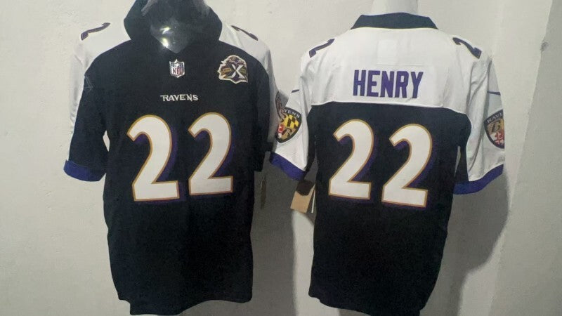 Baltimore Ravens #22 Derrick Henry Style 7