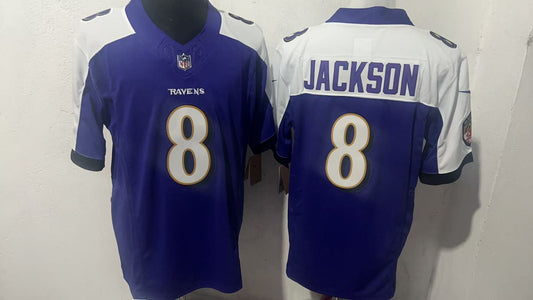 Baltimore Ravens #8 Lamar Jackson Style 9