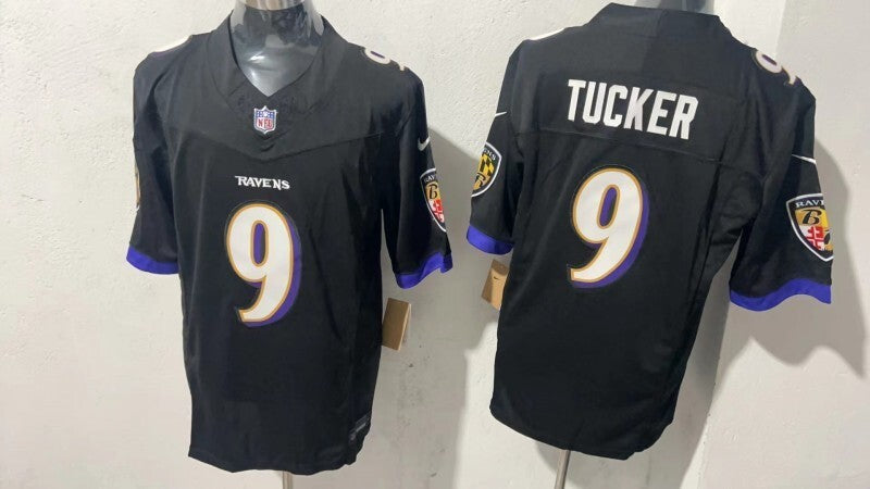 Baltimore Ravens #9 Justin Tucker Style 3