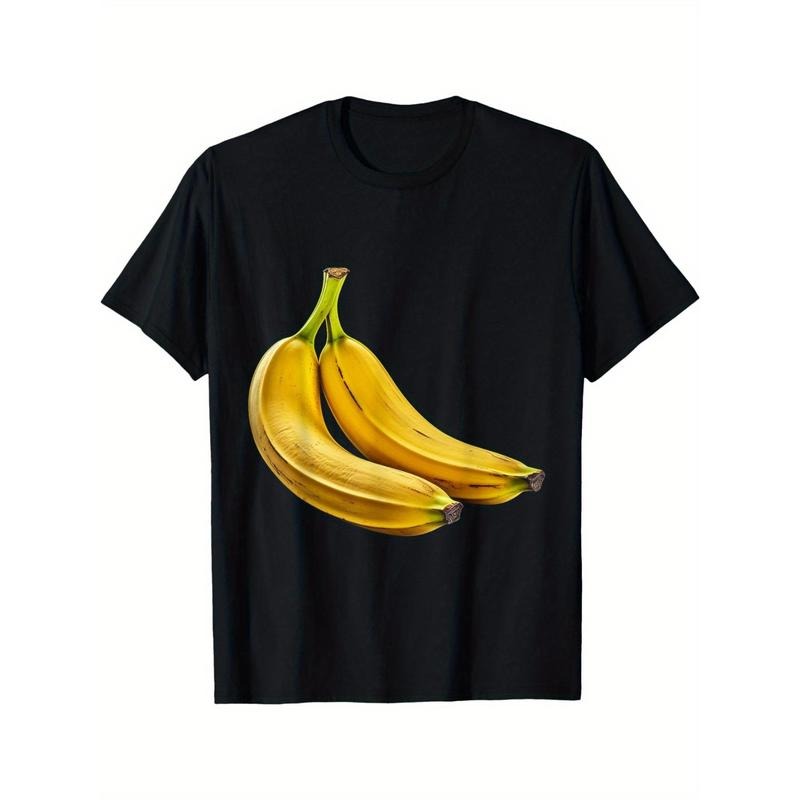 Banana Fruit Art Graphic Motif Banana T-Shirt made in usa Hoodie, Sweatshirt | WearSparks.com