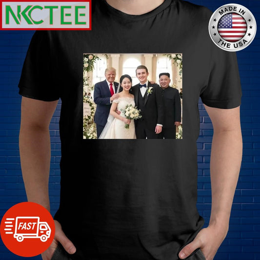 Barron Trump Kim Ju Ae wedding Donald Trump tee