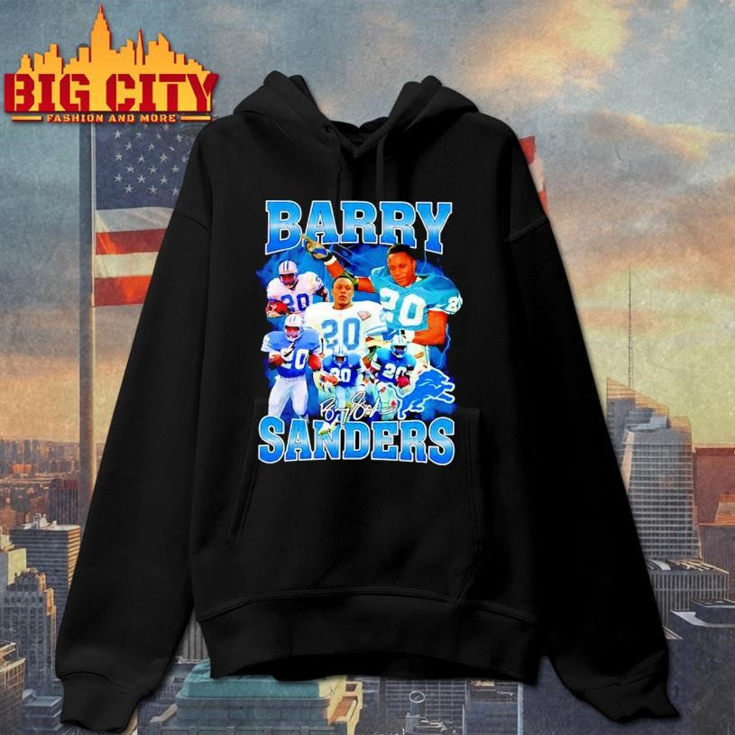 Barry Sanders Detroit Lions vintage 90s 2026 Shirt