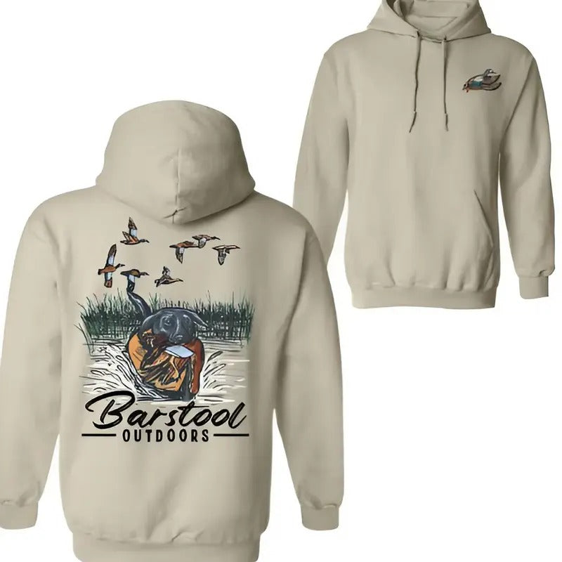 Barstool Outdoors Duck Hunt Ii Hoodie Sweatshirt T-Shirt, For Men And Women | WearSparks.com