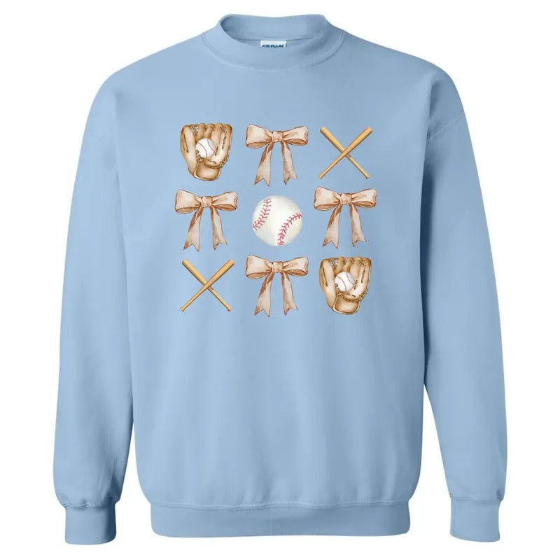 Baseball Collage Coquette Sweatshirt 'NLB' T-Shirts, Hoodie | WearSparks.com