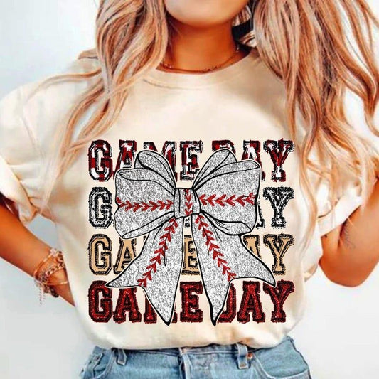 Baseball Coquette Bow Tshirt-sweatshirt-hoodie, Game Day Baseball Mom, Baseball Mama Shirt, Tis the Season Tshirt, tshirt...