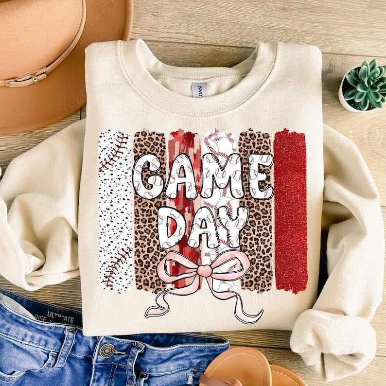 Baseball Coquette , Retro Baseball Bow , Game Day , Leopard Baseball Mama , Baseball Mom , Brushstroke Baseball...