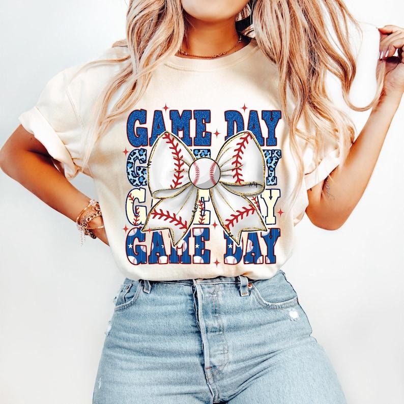 Baseball Coquette, Game Day Retro Bow, Mom, Baseball Mama Shirt, Tis the Season Tshirt Cotton Hoodie, Sweatshirt