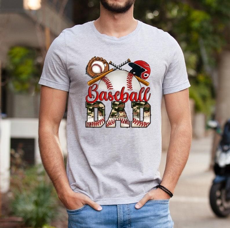Baseball Dad Shirt, Baseball Shirt, Baseball Dad Gift, Fathers Day Shirt, Gift for Husband, Gift for Dad, Gift for him,...