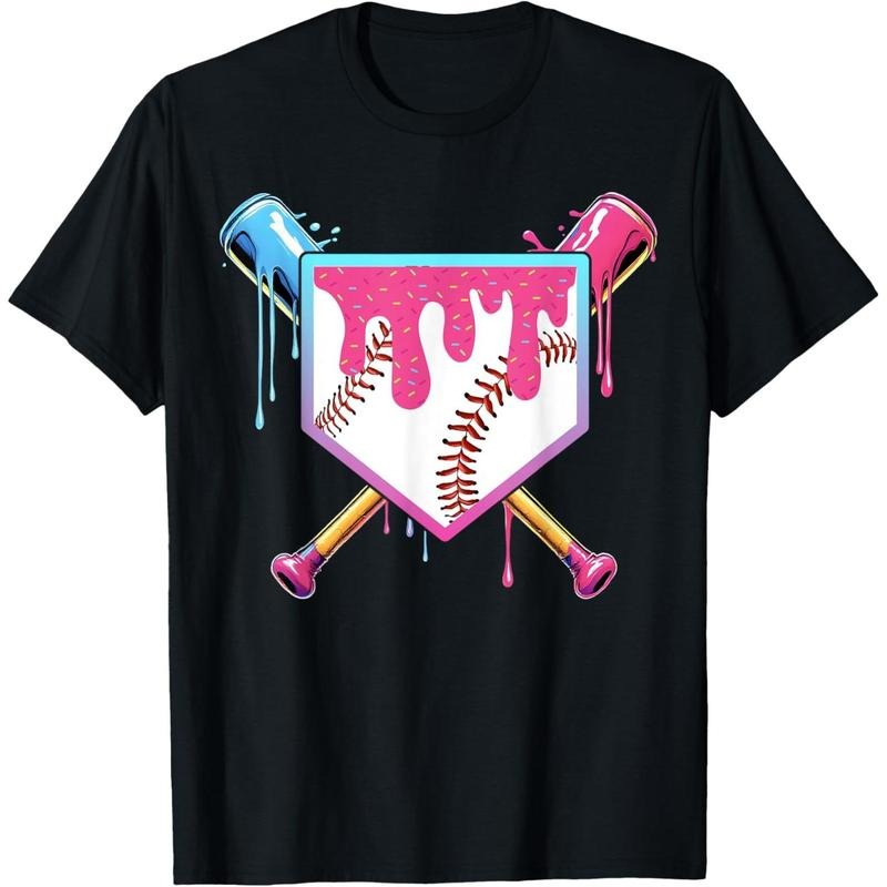 Baseball Drip For men Ice Cream Drip men Baseball T-Shirt Hoodie, Sweatshirt | WearSparks.com