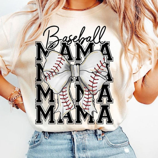 Baseball Mama tshirt, Coquette Bow sweatshirt, Baseball Bow hoodie, Baseball Mom tshirt, Retro Baseball Png, Game Day...