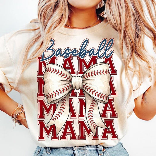 Baseball Mama, Baseball, Baseball Coquette Bow, Baseball Game Day, Baseball Mom, Baseball Shirt Tshirt Hoodie, Sweatshirt