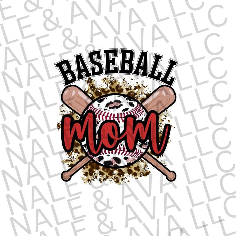 Baseball Mom DTF Transfer T-Shirts, Hoodie, Sweatshirt | WearSparks.com