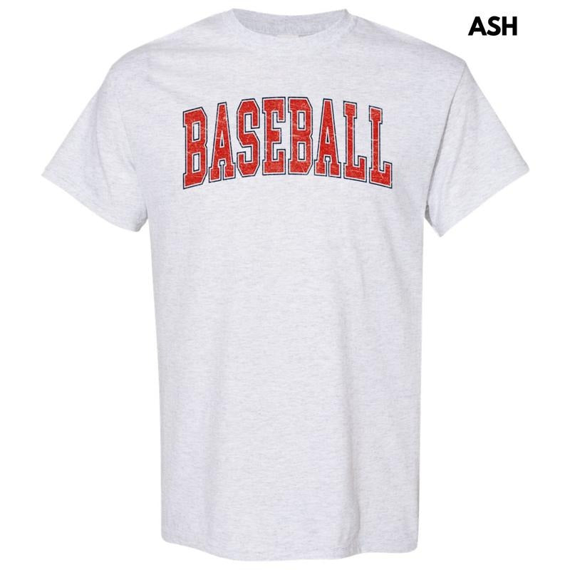 Baseball Varsity Letter Gildan Short Sleeve T-Shirt Hoodie, Sweatshirt | WearSparks.com