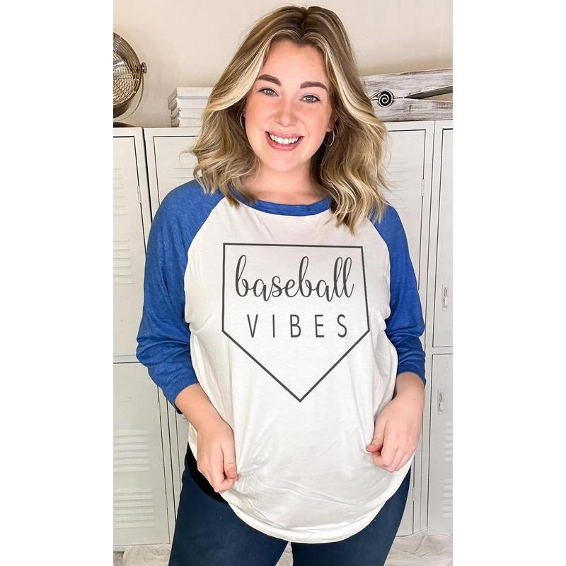 Baseball Vibes Raglan T-Shirts, Hoodie, Sweatshirt | WearSparks.com
